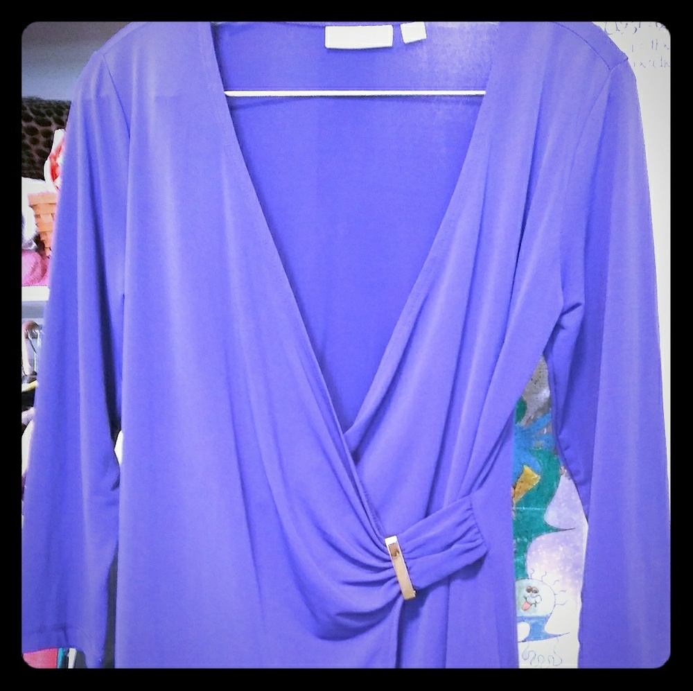 Susan Graver brand new top